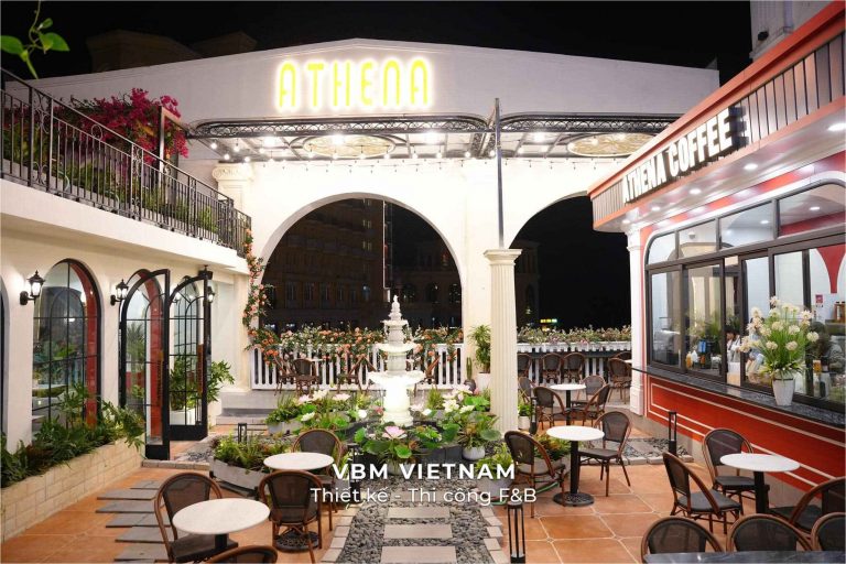 Athena coffee thi công hoàn thiện-2