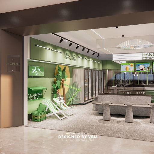 Hand made coconut jelly