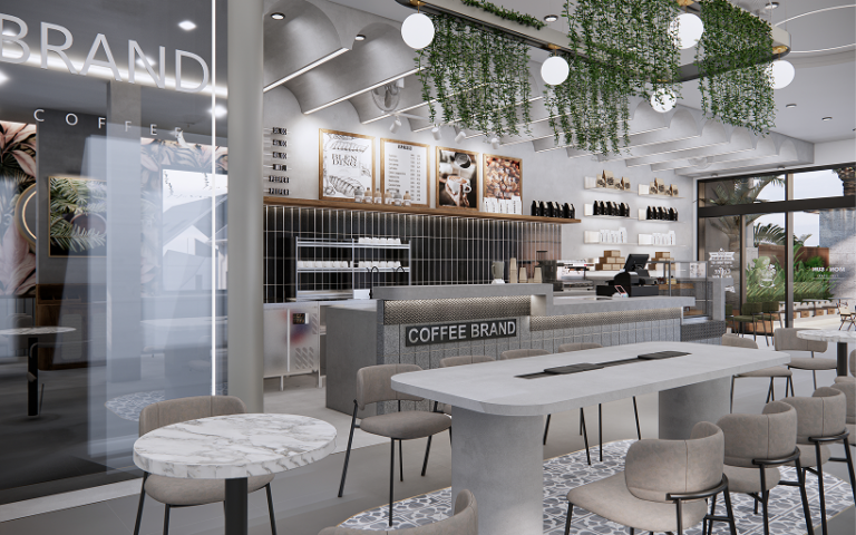 Mặt tiền brand coffee-10