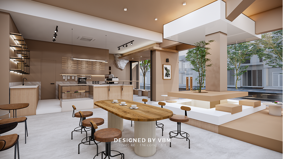 Chat-luong-vat-lieu-noi-that-trong-thiet-ke-cafe-minimalist-vbm