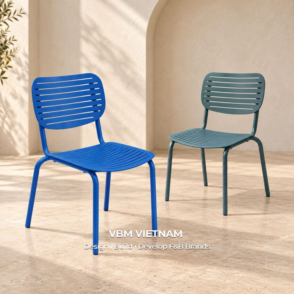 Ghế Nhôm Mặt Lưới